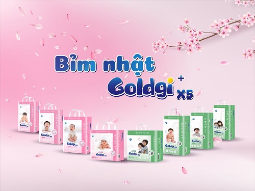 Đồng tiền chọn mua bỉm Nhật Goldgi+ X5 là đồng tiền “khôn”