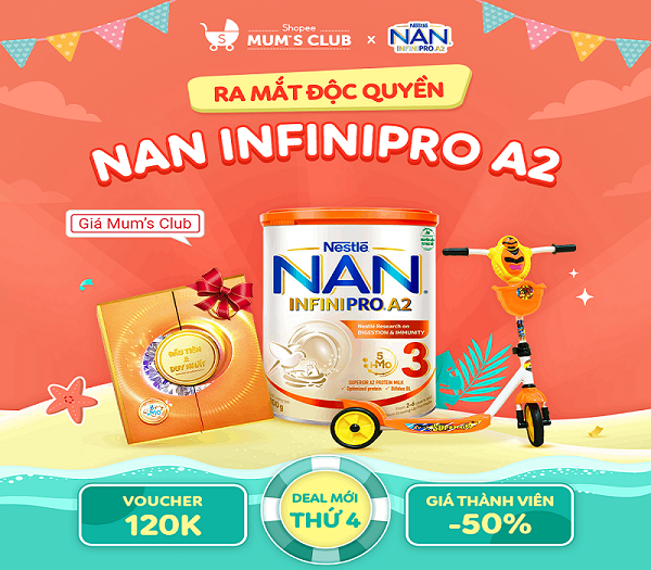 Nestlé Việt Nam thông báo mở rộng phân phối siêu phẩm dinh dưỡng NAN INFINIPRO A2