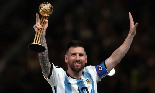 Theo bầu chọn của tờ The Guardian (Anh), Lionel Messi là cầu thủ xuất sắc nhất thế giới năm 2022.