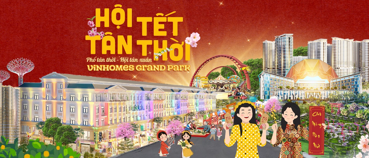 Dân Sài Thành rủ nhau lên đồ check-in “cháy máy” tại Tết “retro” Vinhomes Grand Park